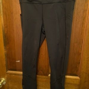 Lululemon black leggings size 6
